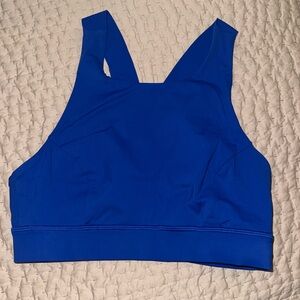 Lulu Sports Bra. Royal Blue.